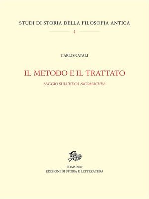 cover image of Il metodo e il trattato